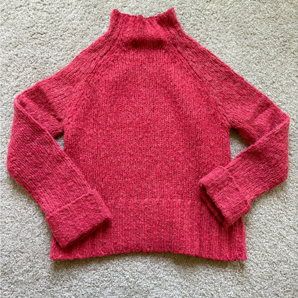 Cozy Hot Pink Women's Sweater